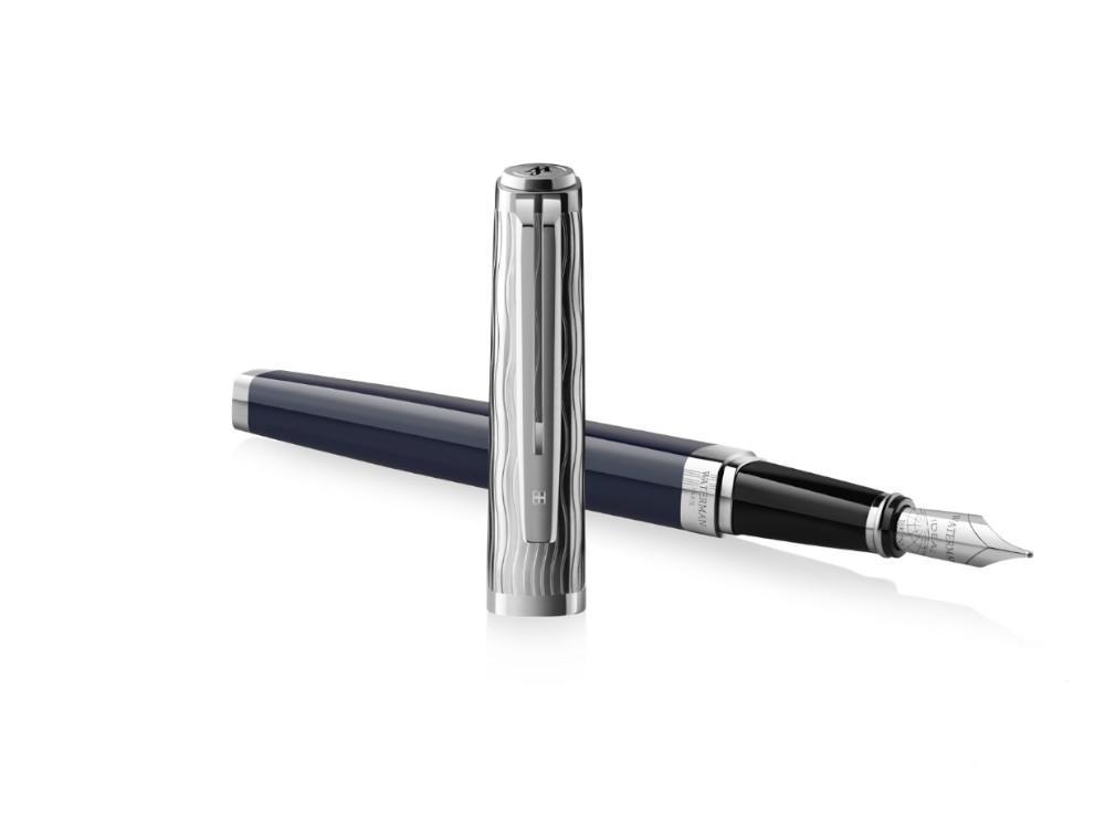 Waterman Exception L'essence du Bleu Fountain Pen, Blue, 2166316